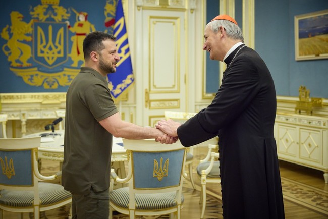 바티칸 특사, ‘평화 임무’ 위해 우크라이나 순방